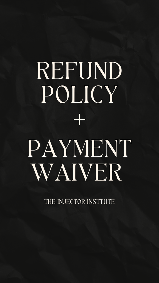 *Required - ADD TO CART - Refund Policy + Payment Waiver Agreement